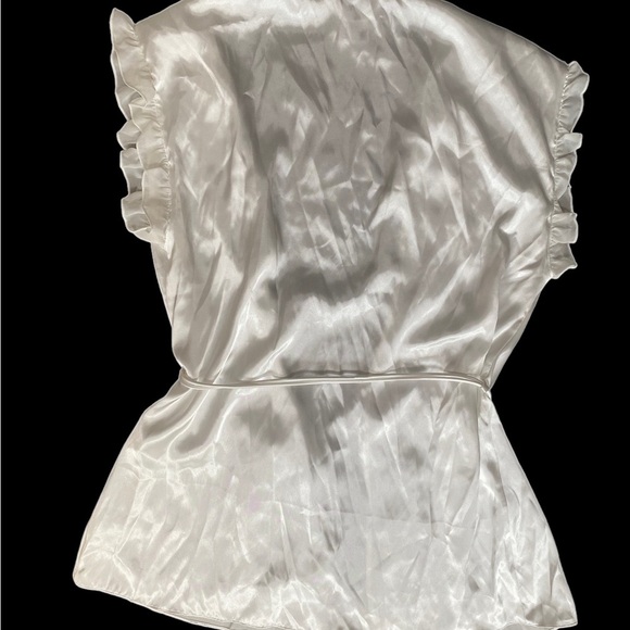 Beautiful Bridal chemise and Robe Set White Lace Beaded Size Medium NWOT - Picture 11 of 11